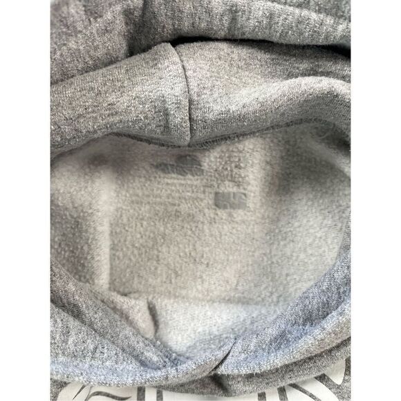 HeyDay Ski Like A Girl Womens Hoodie Grey White Logo Sleeve Logo Size Small - Picture 5 of 11